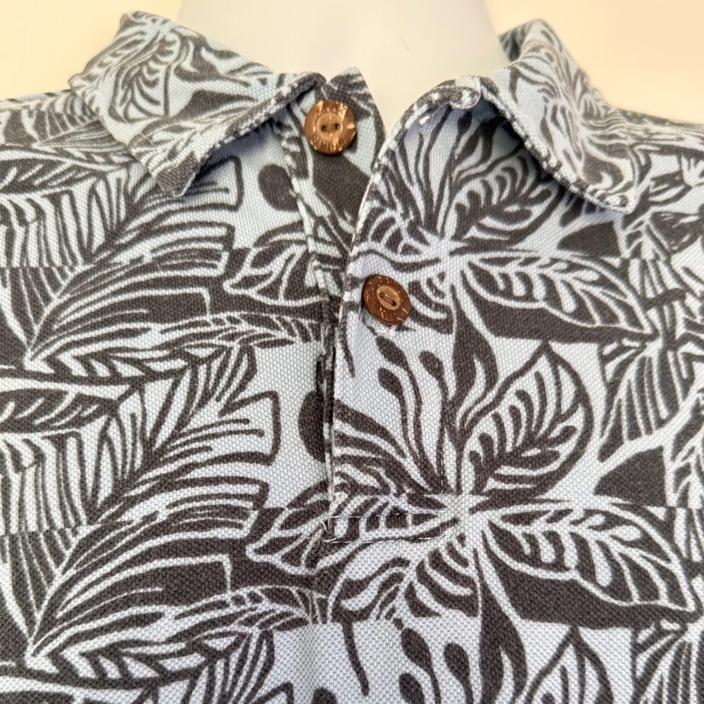 Crazy Shirts XXL Blue Hawaiian Button-Down Shirt – Island Print Aloha Vibes - Picture 7 of 8